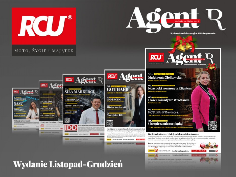 Magazyn Agent R. Wydanie Listopad/Grudzień