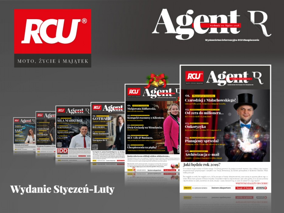 Magazyn Agent R. Wydanie Styczeń/Luty